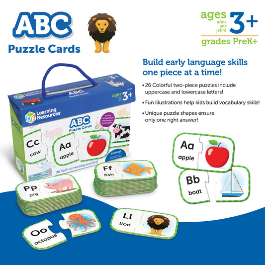 Learning Resources ABC Puzzle Cards