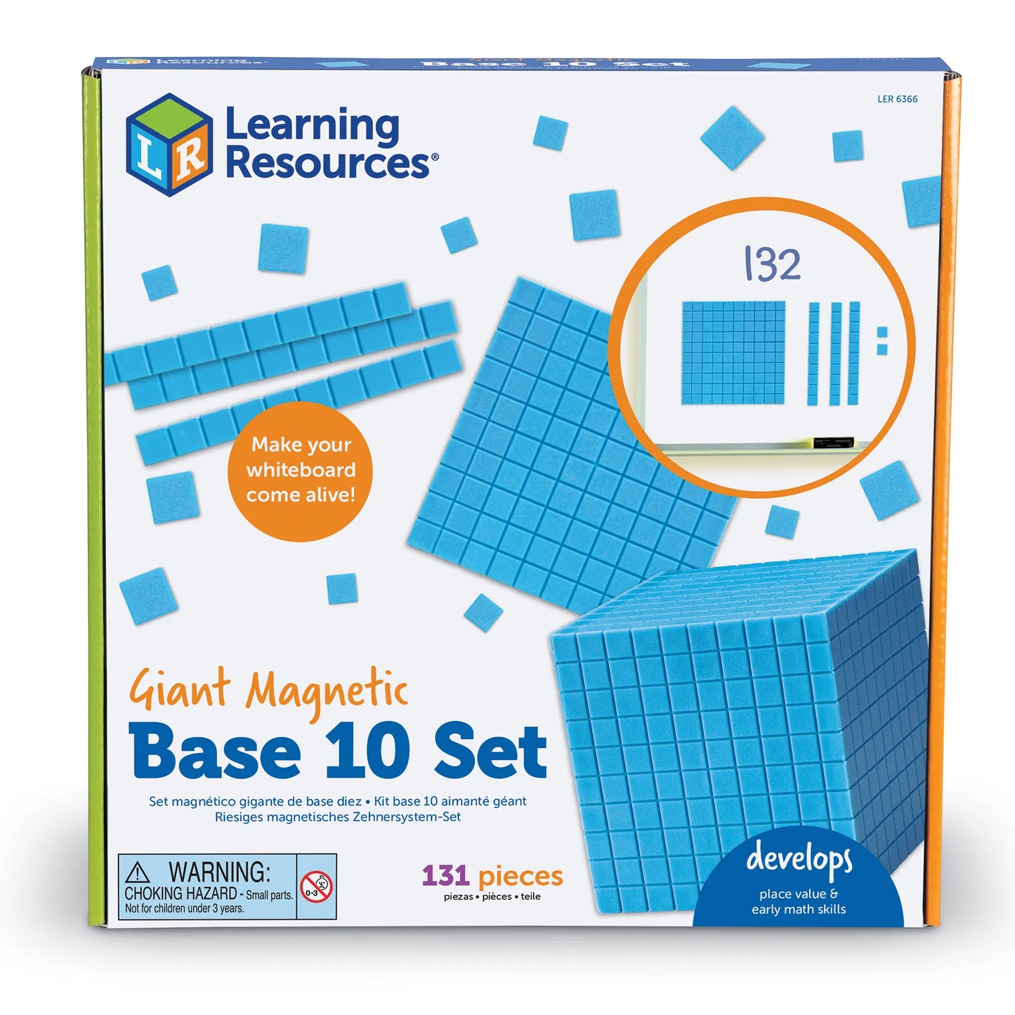 Learning Resources Giant Magnetic Base Ten Set