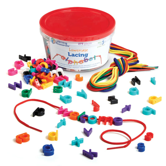 Learning Resources Lowercase Lacing Alphabet