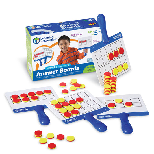 Learning Resources Magnetic Ten Frame Boards