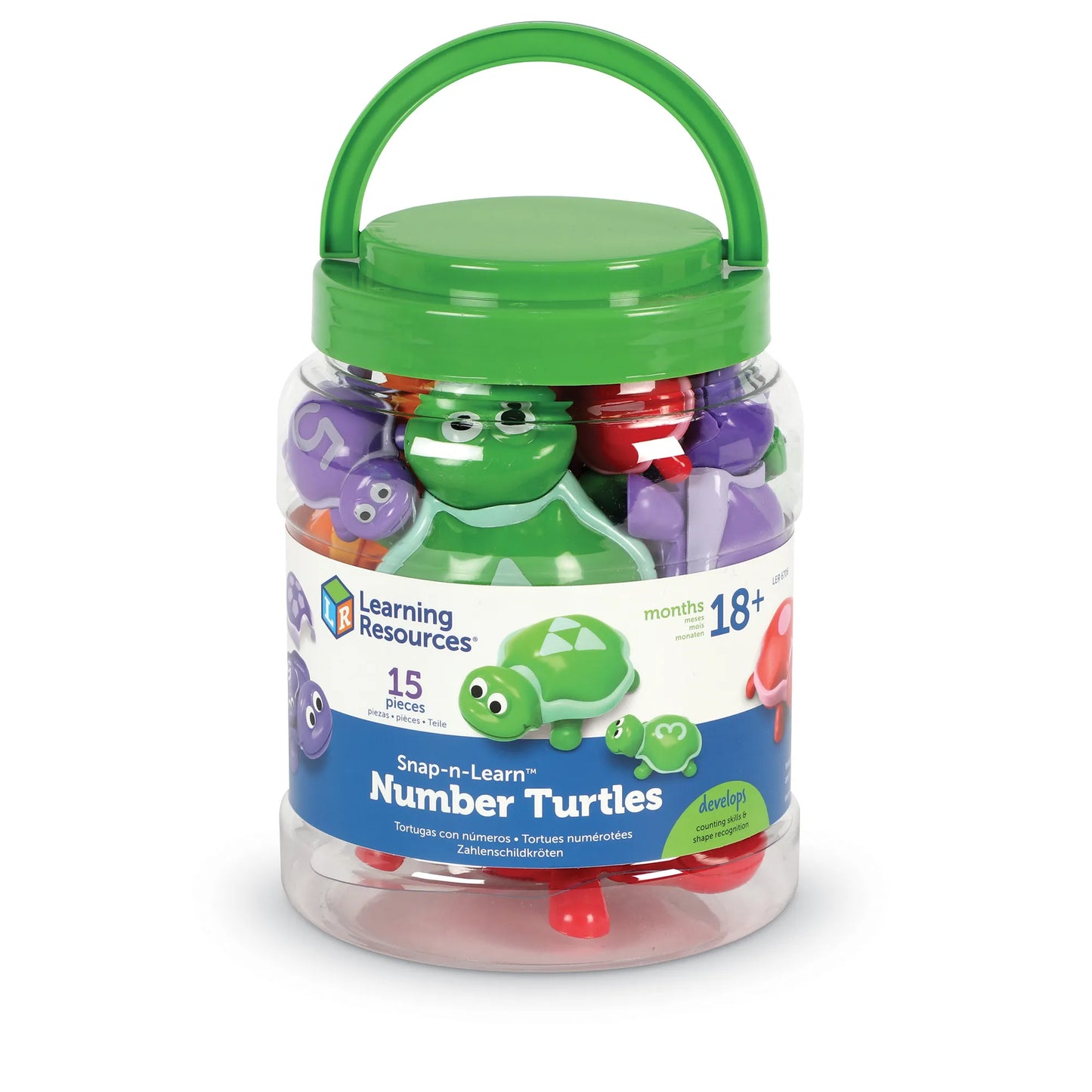 Learning Resources Snap-n-Learn Number Turtles