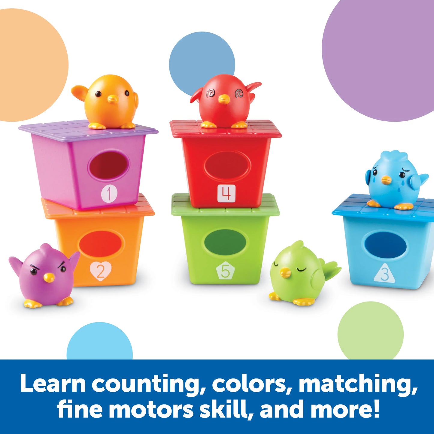 Learning Resources Peek-a-Bird Learning Buddies