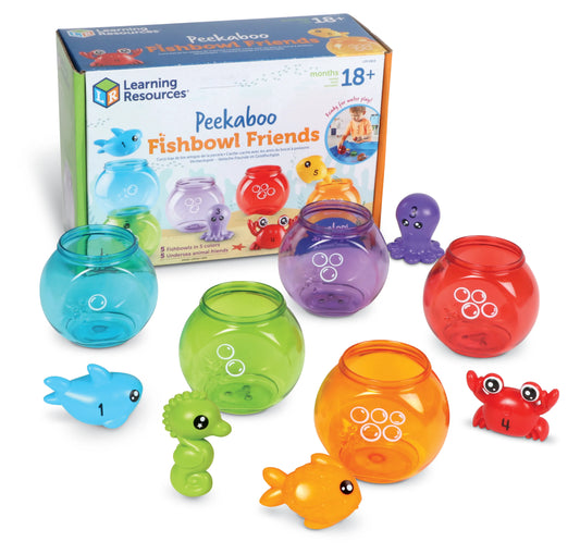Learning Resources Peekaboo Fish Bowl Friends