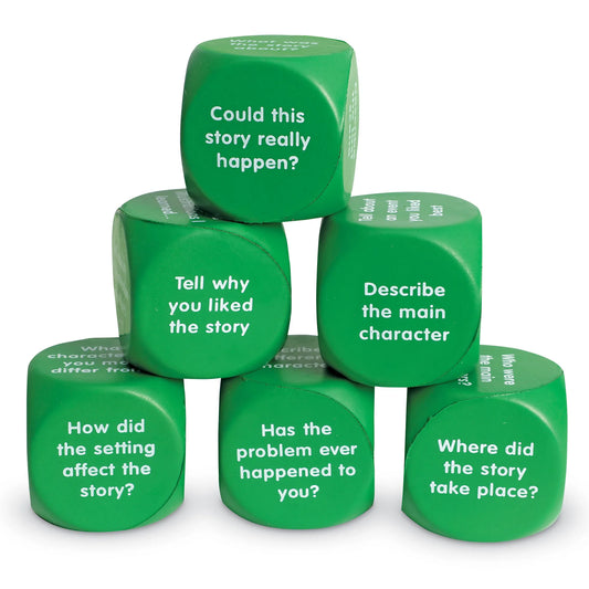 Learning Resources Retell a Story Cubes 英語故事組合訓練骰