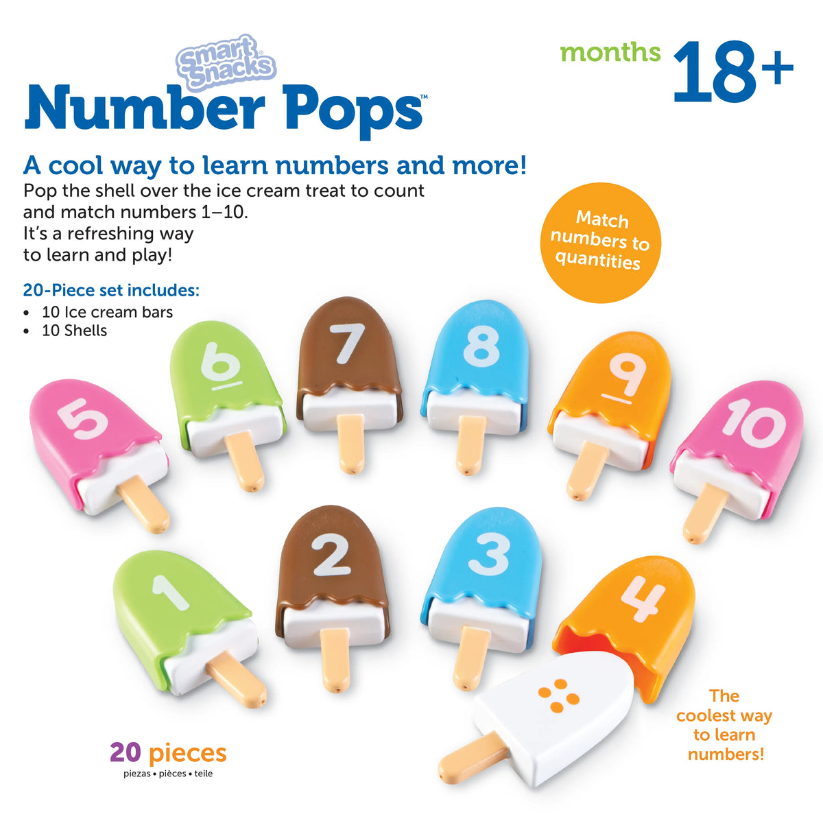 Snack Number Color Learning Resources Smart Snacks Number Pops – MY SCHOOL BUS