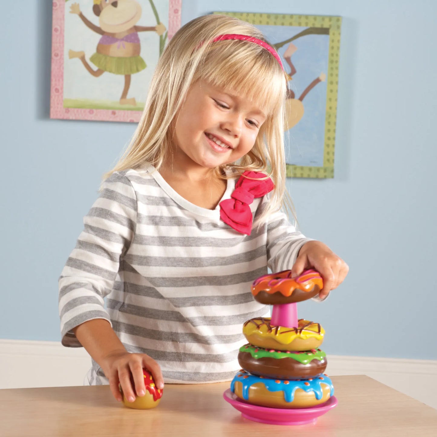 Learning Resources Smart Snacks Stack 'em Up Doughnuts – MY SCHOOL BUS