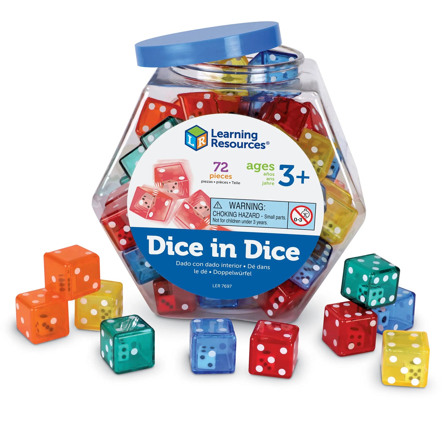 Learning Resources Dice in Dice 6-Sided