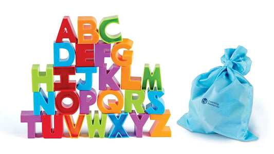 Learning Resources Stack & Build Letter Blocks