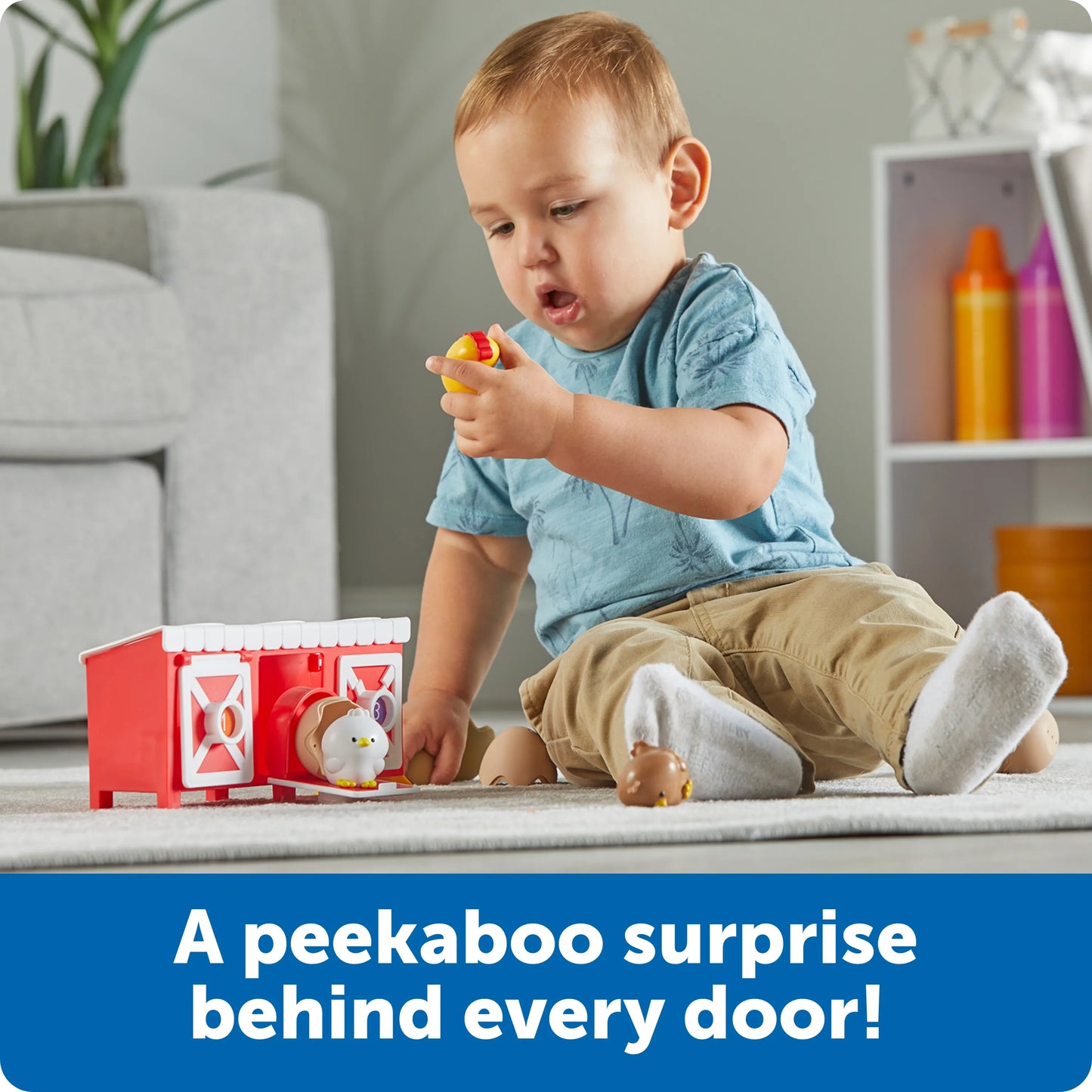 Learning Resources Peeksville Hide & Cheep Chicken Coop