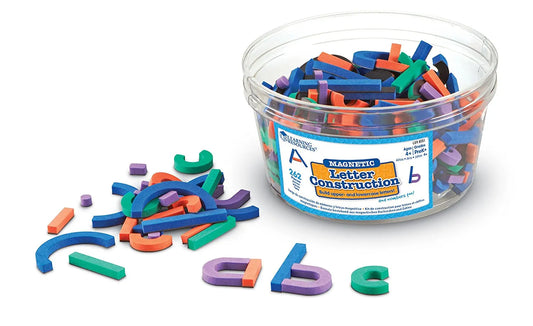 Learning Resources Magnetic Letter and Number Construction Activity Set