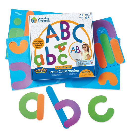 Learning Resources Giant Magnetic Letter Construction