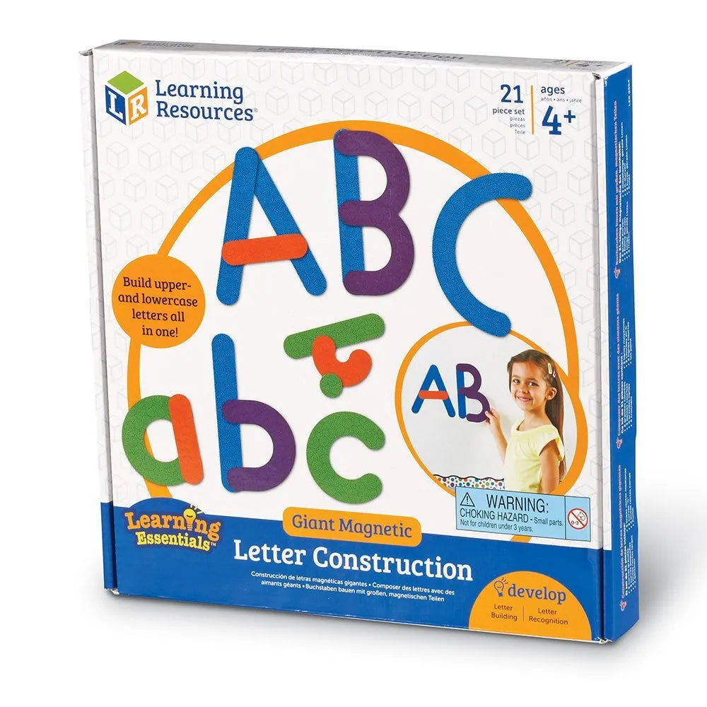 Learning Resources Giant Magnetic Letter Construction