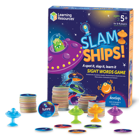 Learning Resources Slam Ships! Sight Words Game