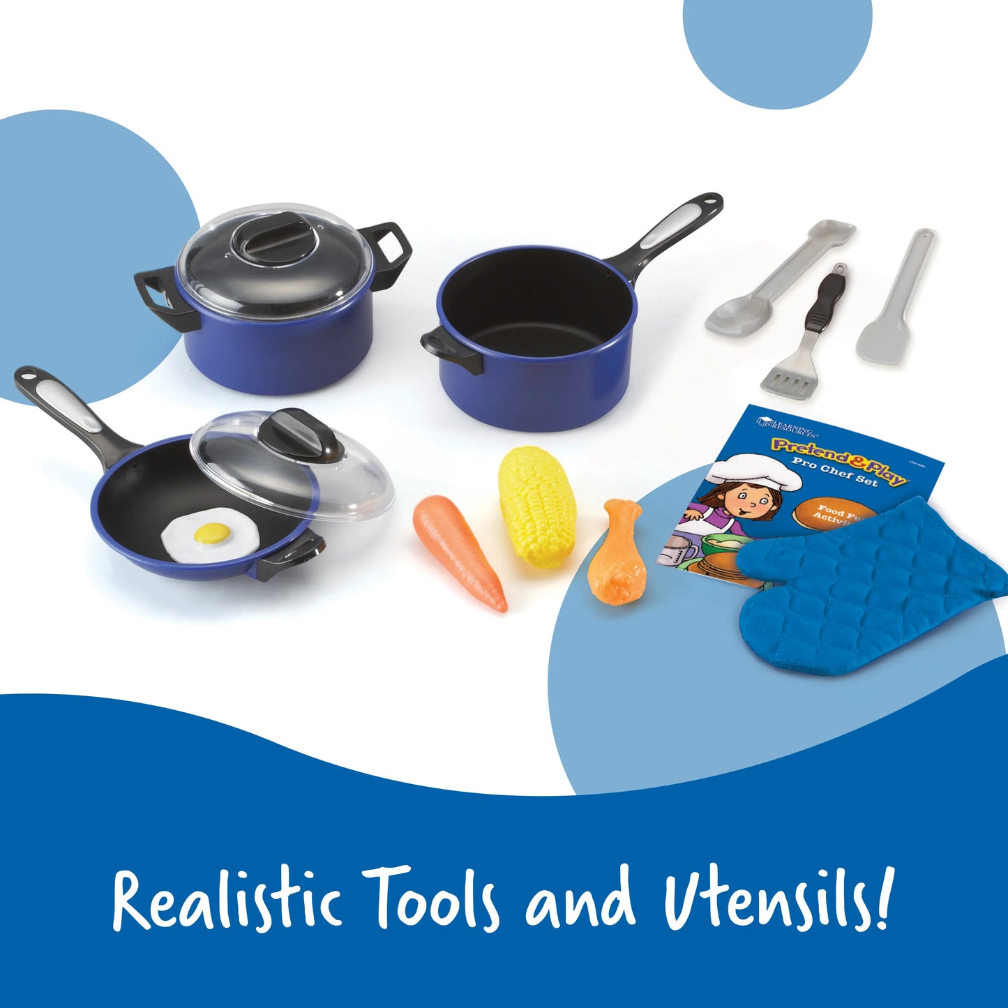Learning Resources Pretend & Play Pro Chef Set