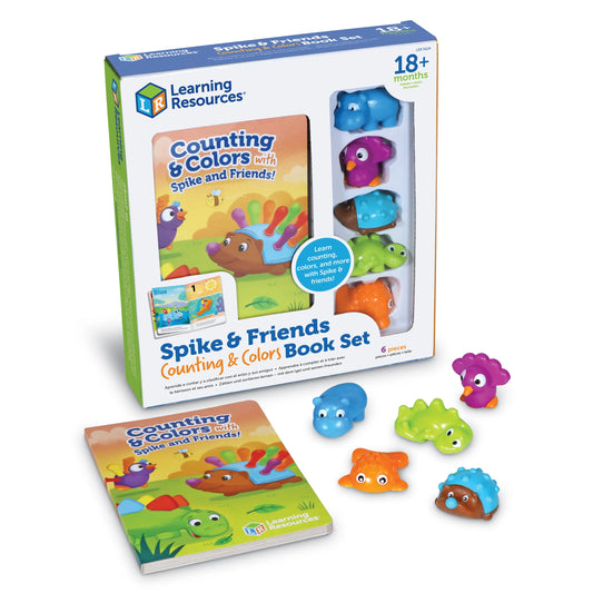 Learning Resources Spike and Friends Colors & Counting Book Set