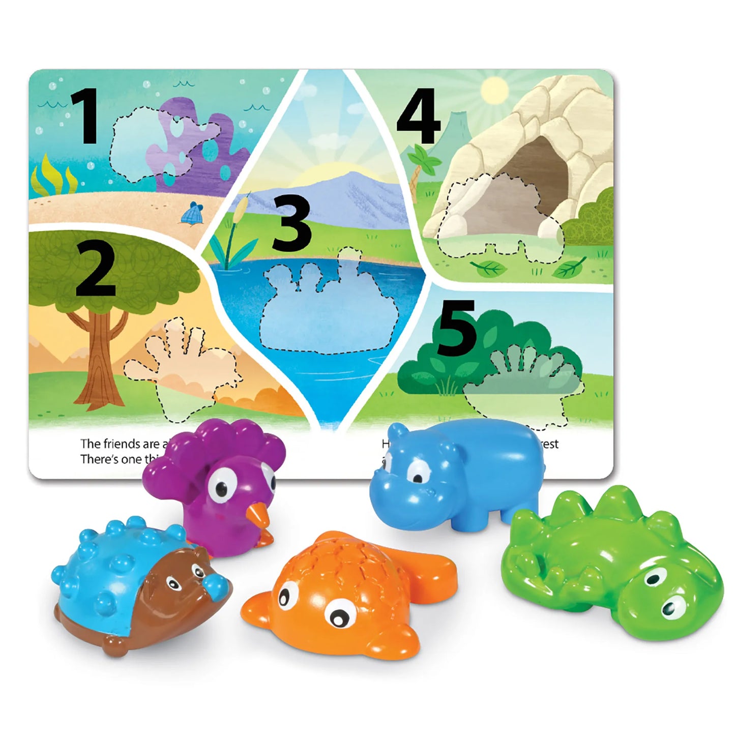 Learning Resources Spike and Friends Colors & Counting Book Set