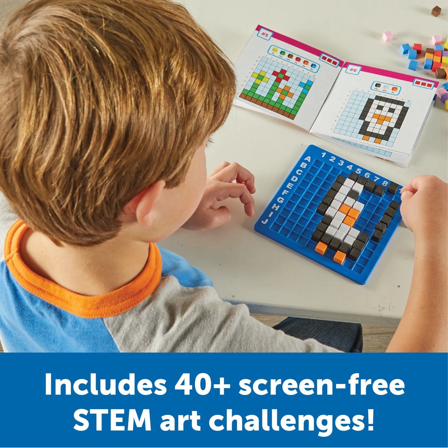 Learning Resources STEM Explorers Pixel Art Challenge