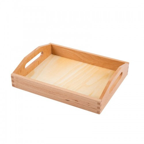 Montessori Small Wooden Tray (with large hole) 蒙特梭利小拖盤