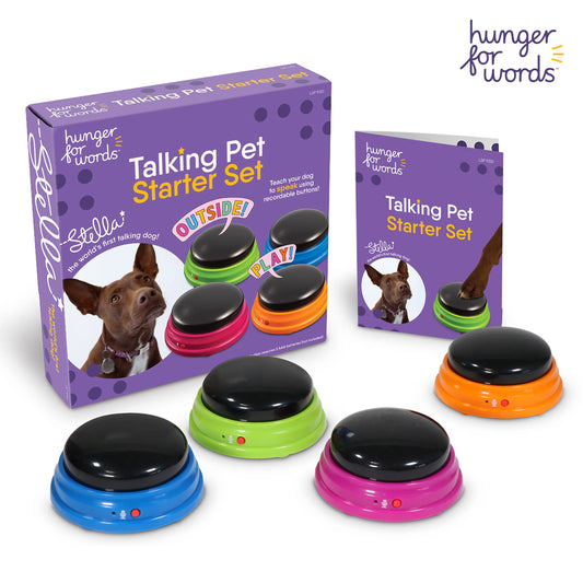 Learning Resources Hunger for Words Talking Pet Starter Set