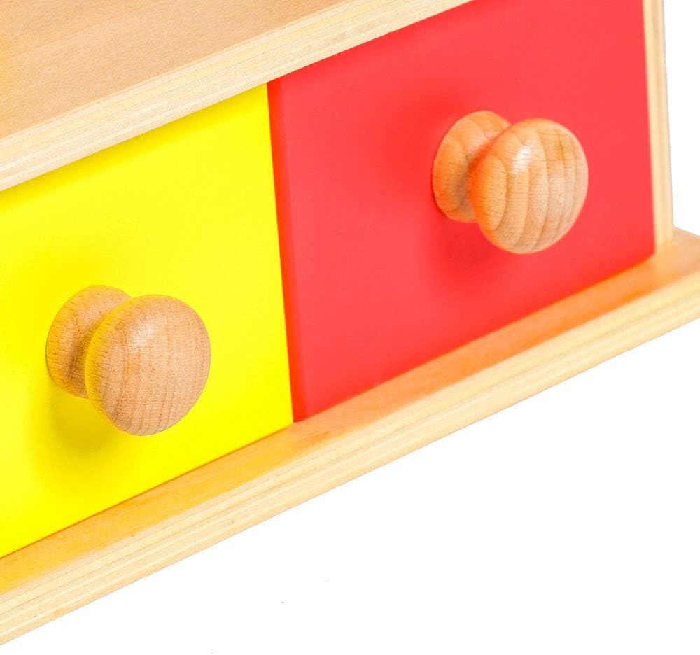 Kindermatic Montessori Box with Bins 蒙特梭利 三個小抽屜