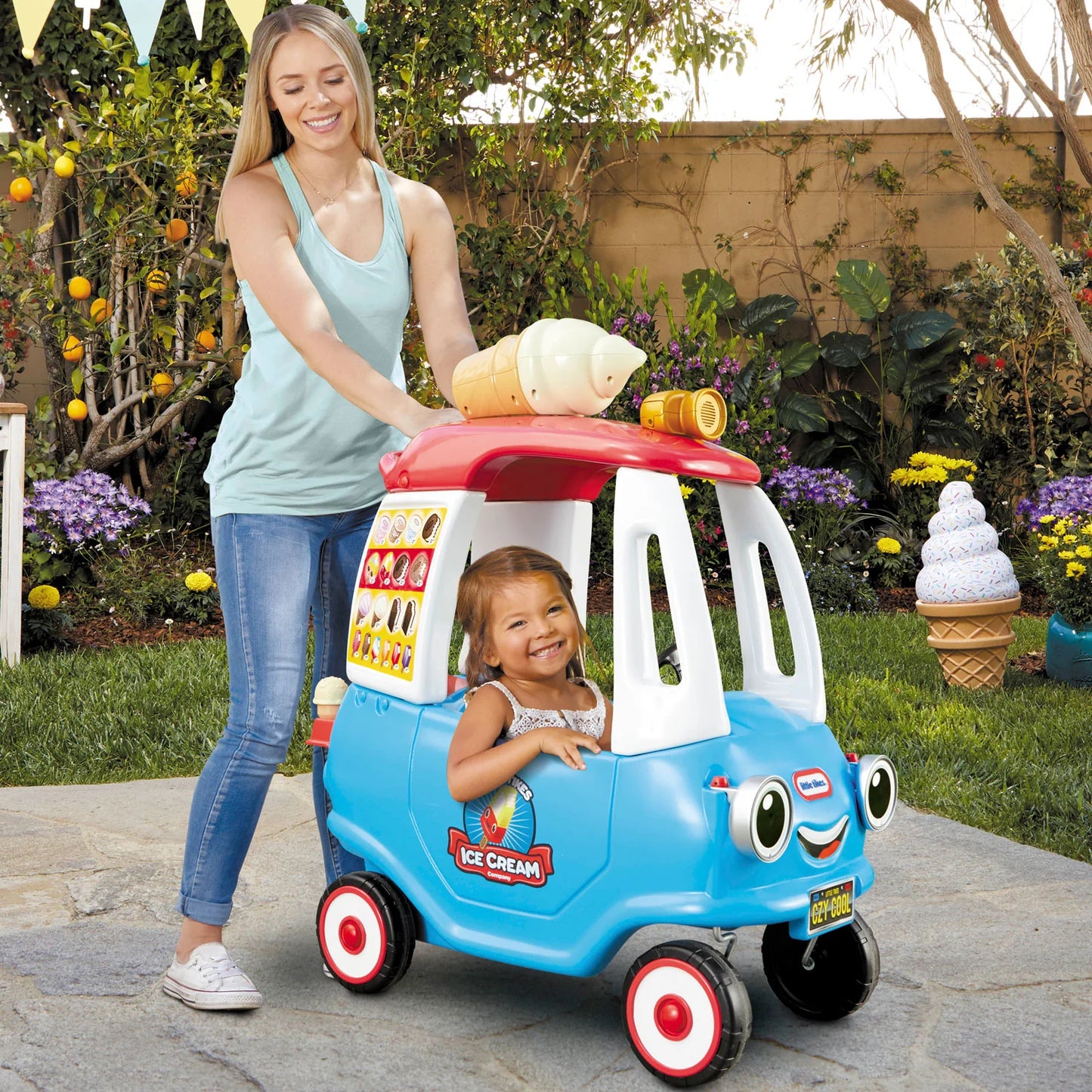 Little Tikes Cozy Ice Cream Truck Ages 1.5 - 5
