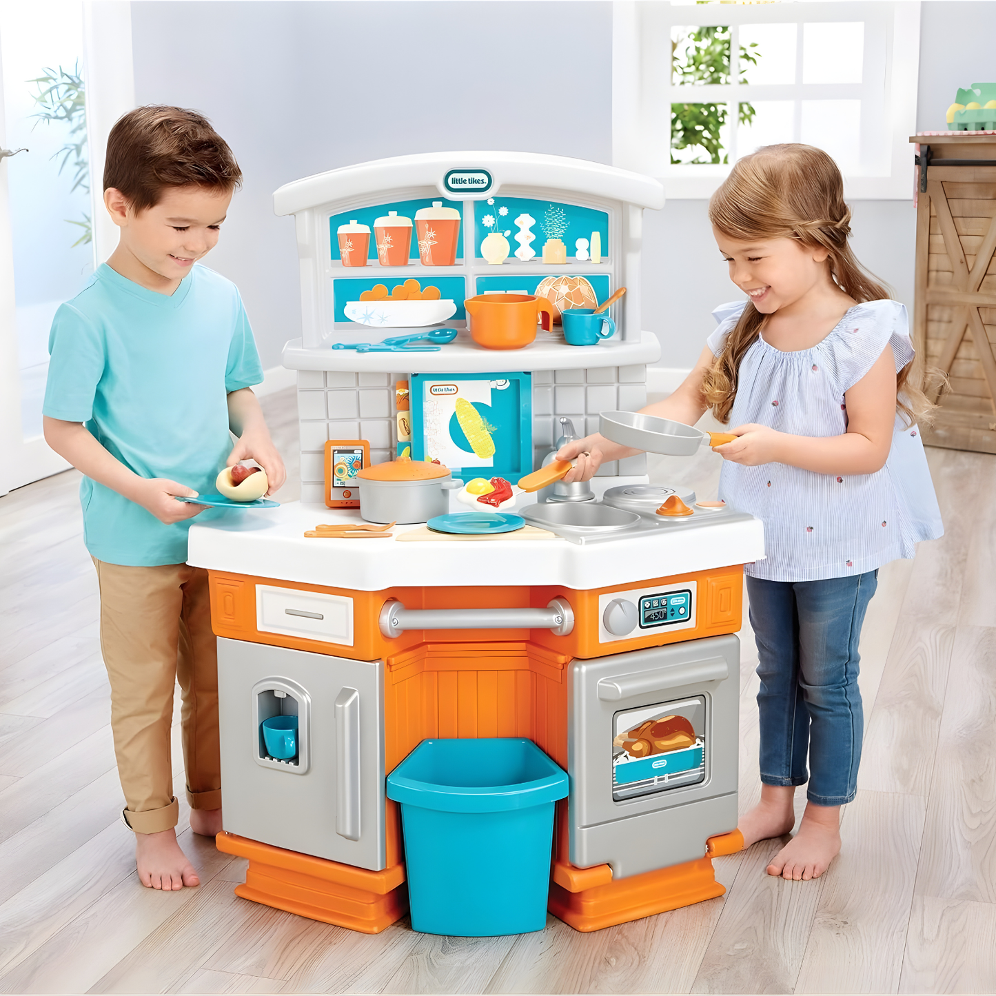 Little Tikes Home Grown Kitchen 互動聲效廚房角色扮演