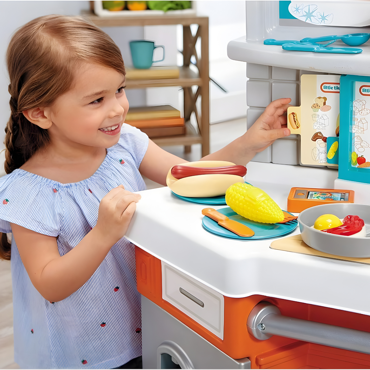 Little Tikes Home Grown Kitchen 互動聲效廚房角色扮演