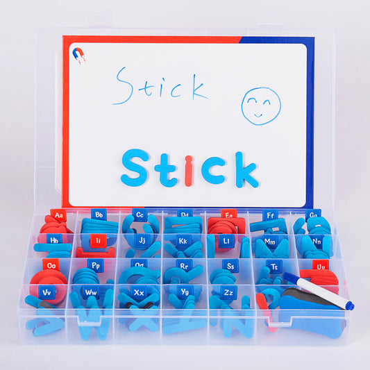 Kindermatic Montessori Magnetic Letters Spelling Set 蒙特梭利磁性英文字母拼寫套裝