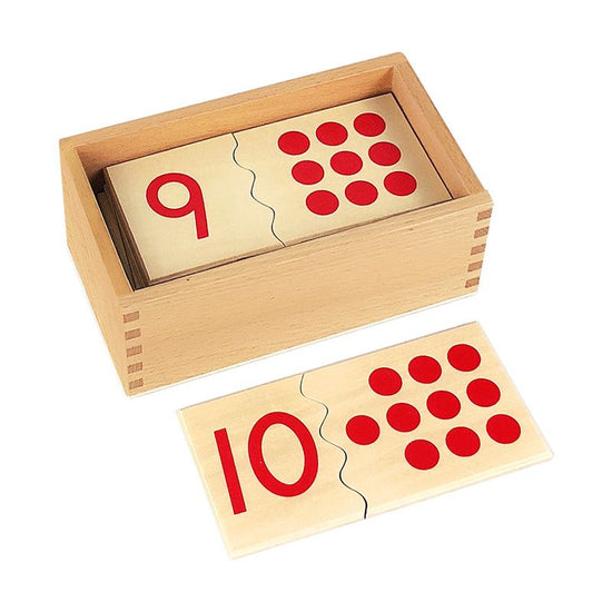 Kindermatic Montessori Number Puzzle 1-10 蒙特梭利 數字拼板 – MY SCHOOL BUS
