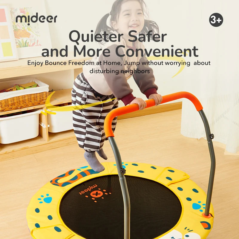 Leap Leopard Trampoline 兒童安全彈床 EN71 Safety Approval