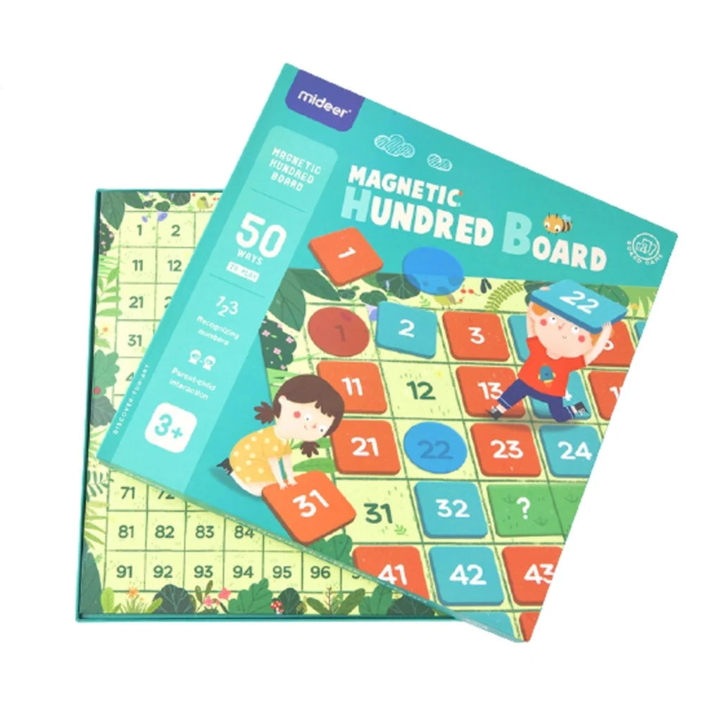 mideer Magnetic Hundred Board 磁性百板