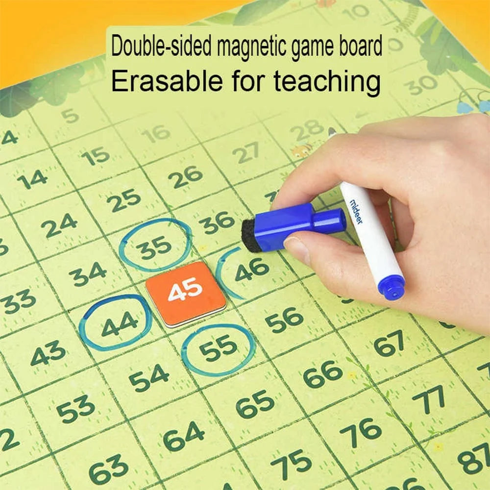 mideer Magnetic Hundred Board 磁性百板
