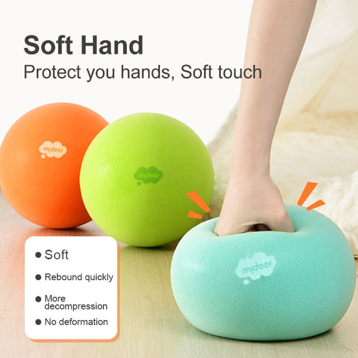 Quiet Fluffy Ball 靜音雲朵彈跳球