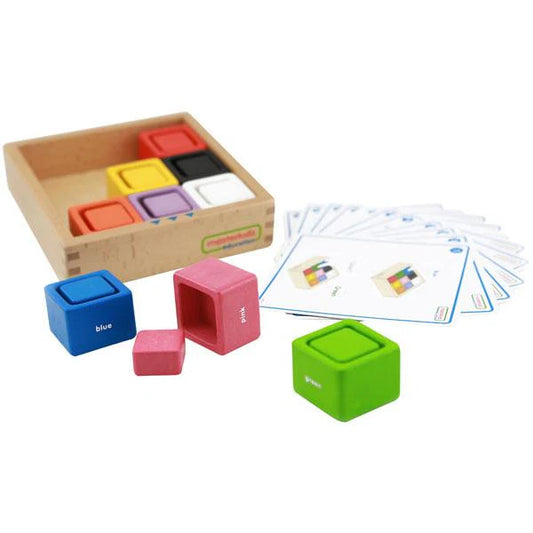Masterkidz Blocks n' Cups Square Matching Game 顏色形狀對對碰 方形配對遊戲