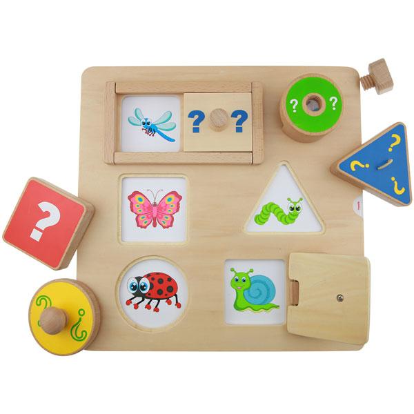 Masterkidz Curiosity Driven Fine Motor Skills Training Board 好奇看看小手肌鍛練板