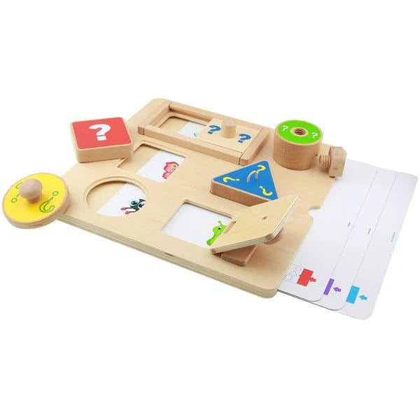 Masterkidz Curiosity Driven Fine Motor Skills Training Board 好奇看看小手肌鍛練板