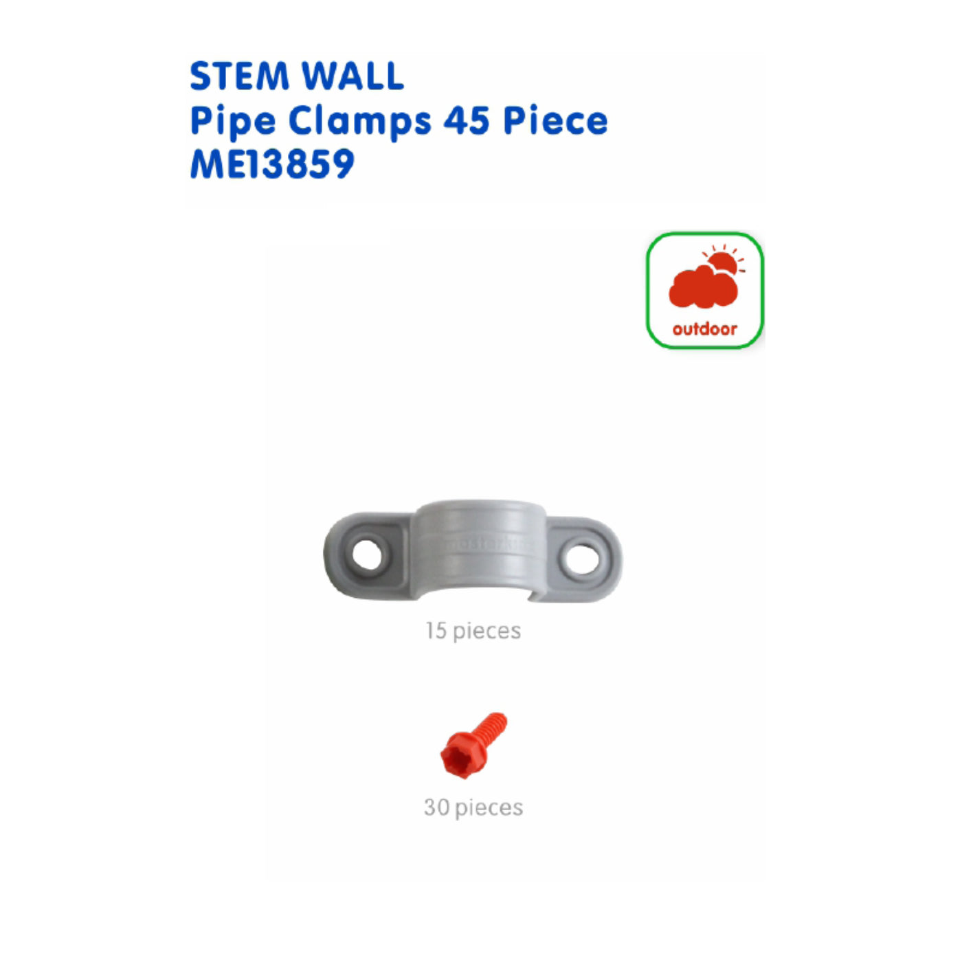 Masterkidz STEM WALL Pipe Builders' Kit STEM 活動牆 - 管道工匠