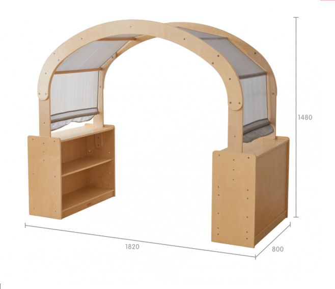 Masterkidz Quiet Corner with See-Through Roof 安靜角落(透視布頂)