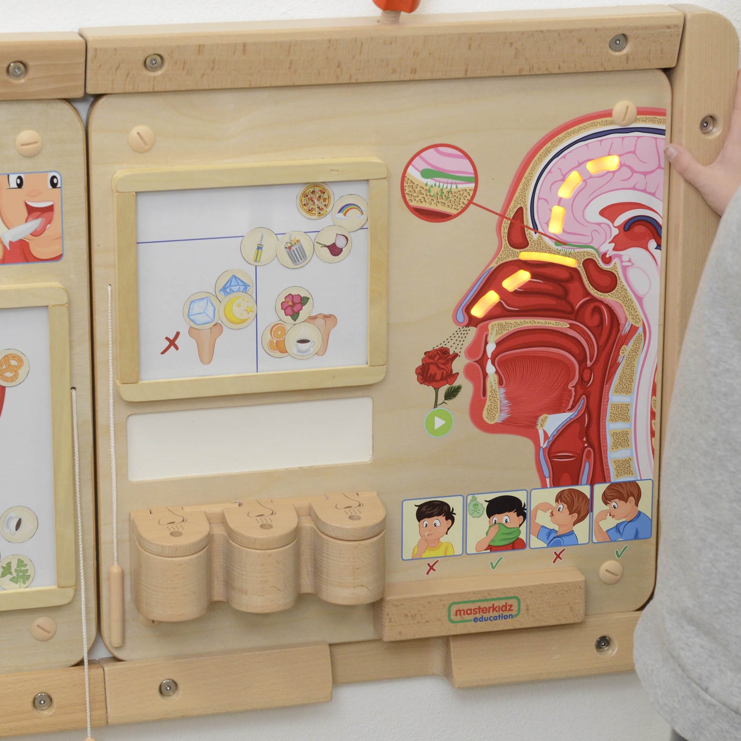 Masterkidz Wall Elements - Sense of Smell 牆面遊戲 - 嗅覺