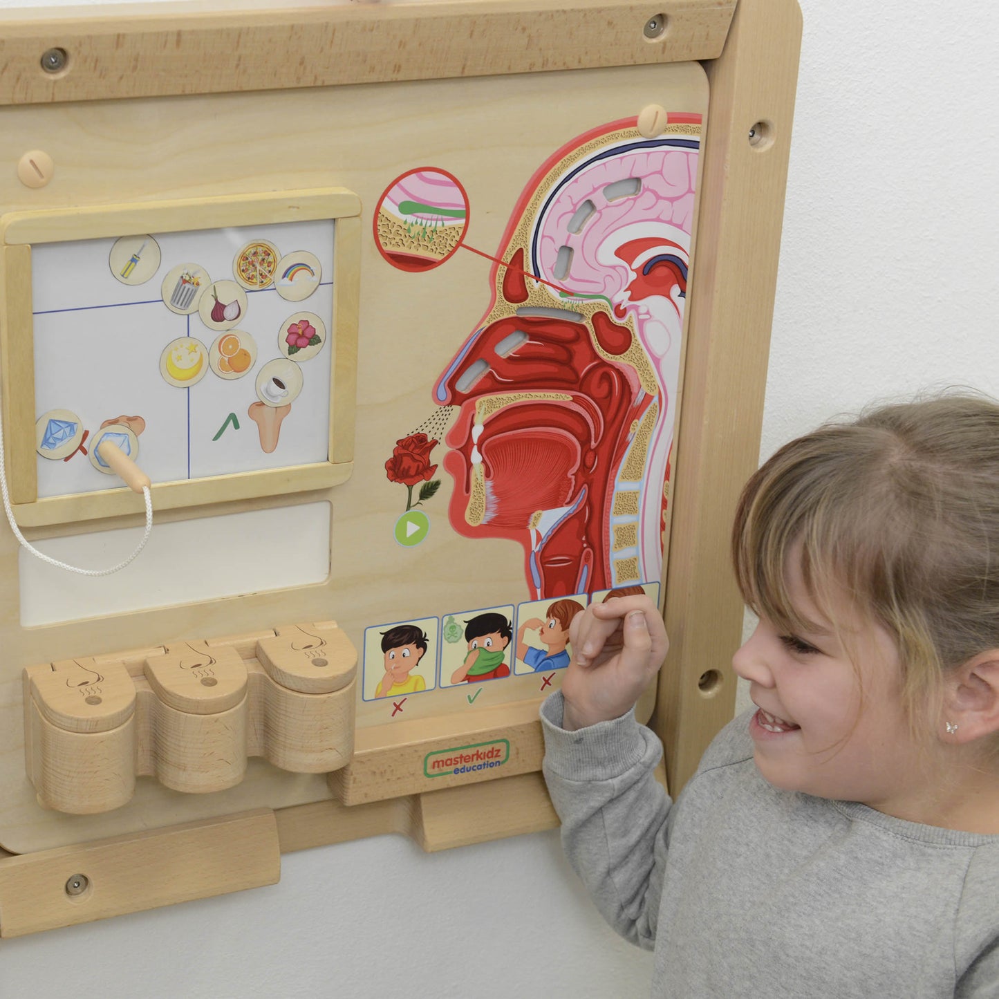 Masterkidz Wall Elements - Sense of Smell 牆面遊戲 - 嗅覺