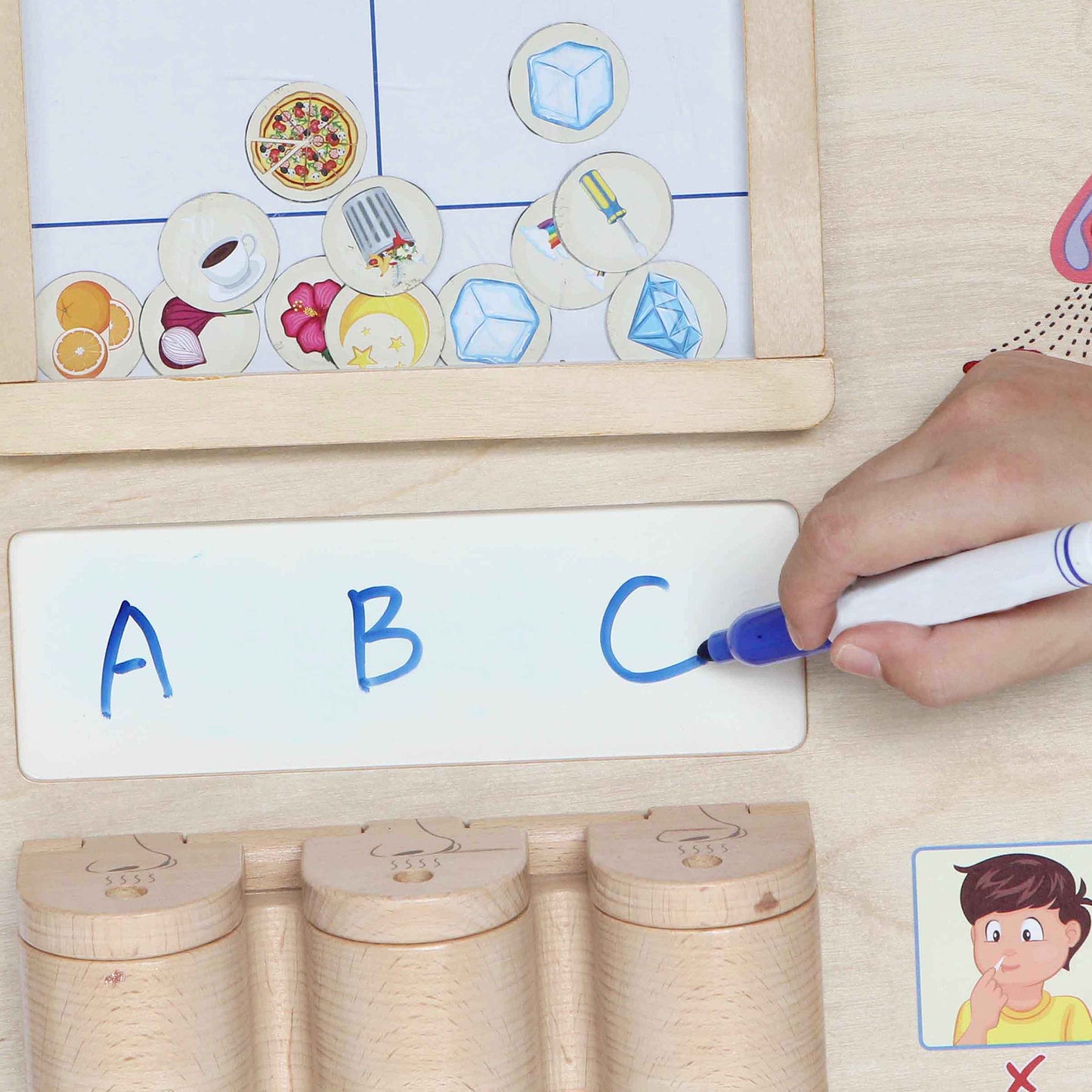 Masterkidz Wall Elements - Sense of Smell 牆面遊戲 - 嗅覺