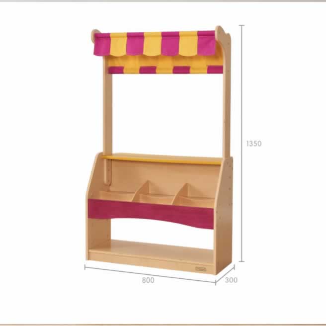 Masterkidz Grocery Stand with Roof 雜貨攤