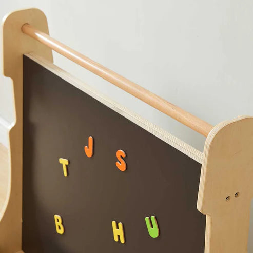Masterkidz Toddler Two Sided Floor Standing Easel 幼兒黑白板畫板