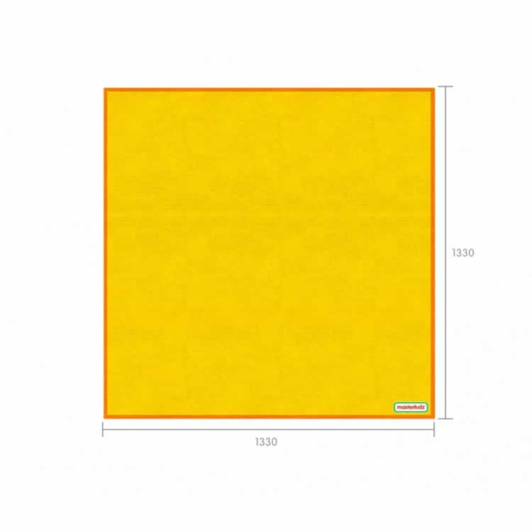 Masterkidz 2 Tone Square Classroom Rug (Yellow) - 2000L 雙色正方形地毯(陽光色) - 2000L