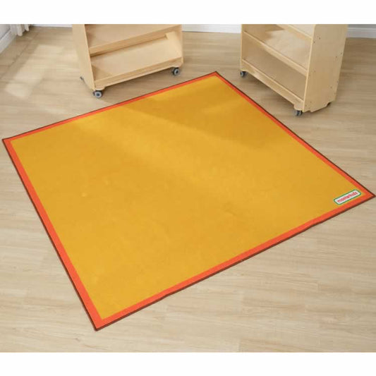 Masterkidz 2 Tone Square Classroom Rug (Yellow) - 2000L 雙色正方形地毯(陽光色) - 2000L