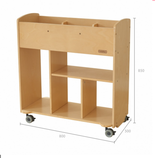 Masterkidz 800L Mobile Book Storage