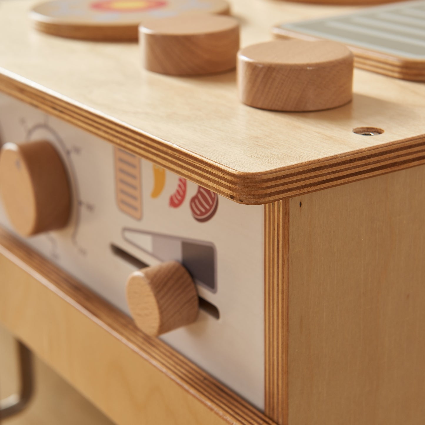 Masterkidz OSLO Kitchen Range 實木廚房玩具系列