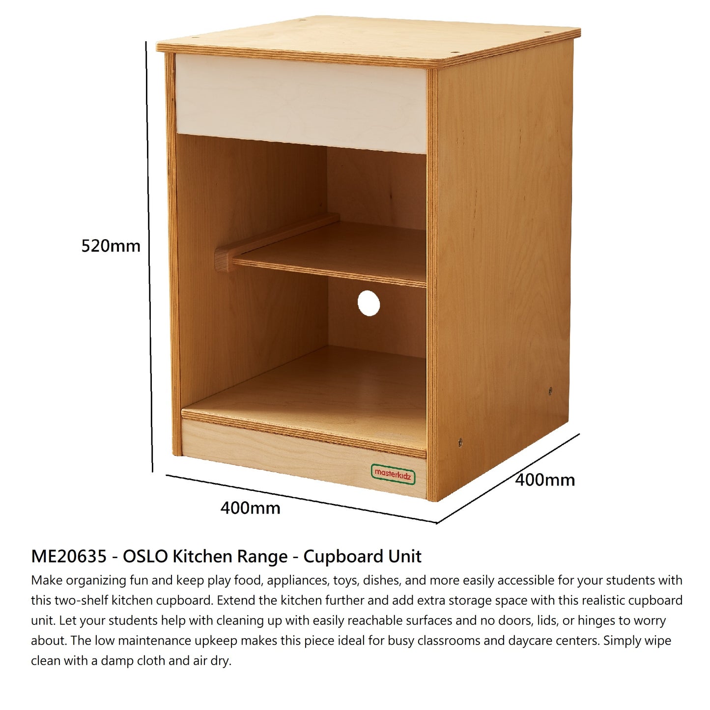 Masterkidz OSLO Kitchen Range 實木廚房玩具系列