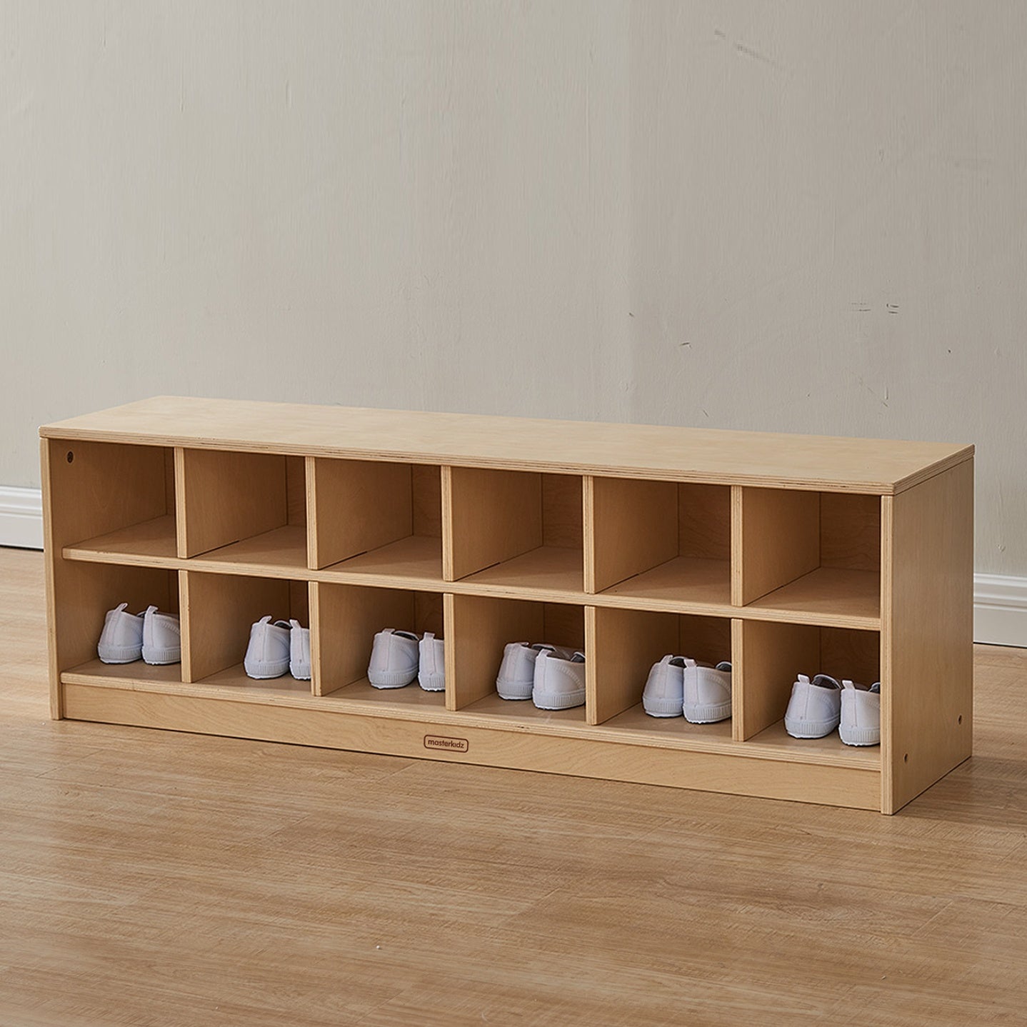 Masterkidz 1200L 12-Compartment Shoe Bench - Plywood 12格鞋櫃長凳