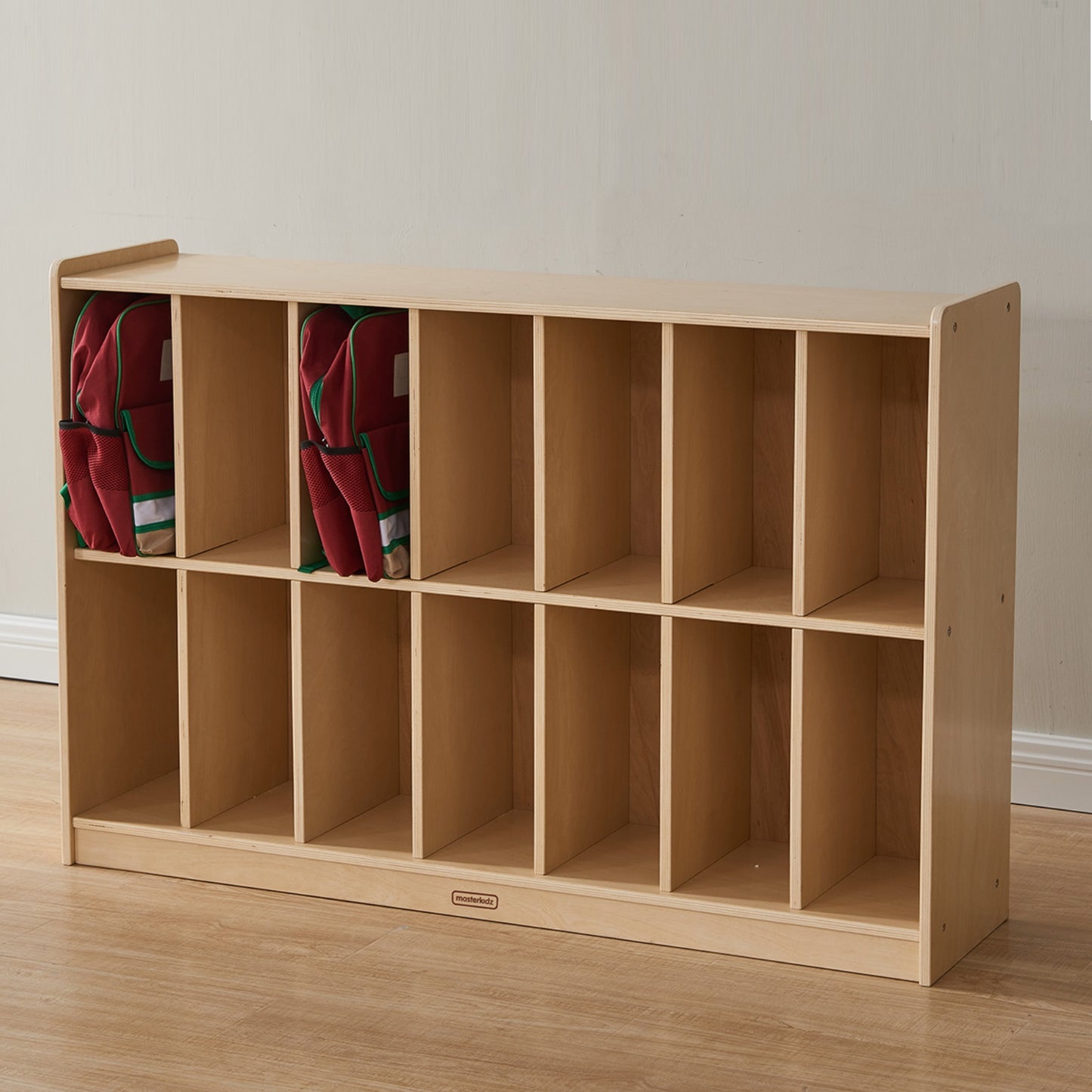 Masterkidz 1200L 14-Compartment Backpack Storage - Plywood 14格書包收納櫃